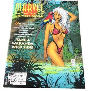 Marvel Swimsuit Special Issue #1 Take A Wakanda Wild Side August 1992 Silvestri